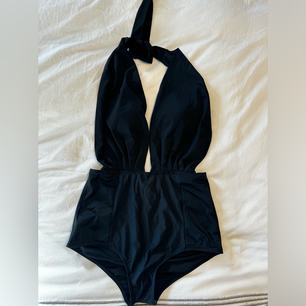 Black swimsuit